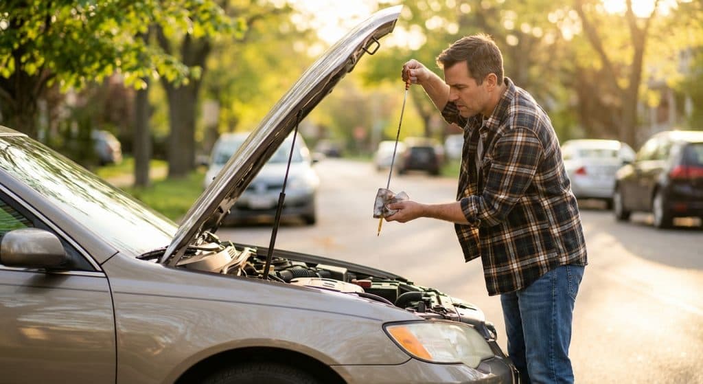 How to Check Engine Oil Level